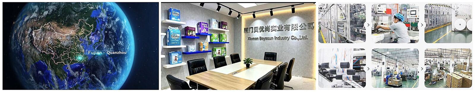 Beyasun Industrial Co.,Ltd производственная линия производителя