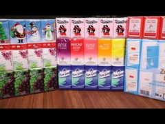 Дорожные косметические салфетки в карманной упаковке, 3 слоя, 14 г/м², особая текстура, ультрамягкие