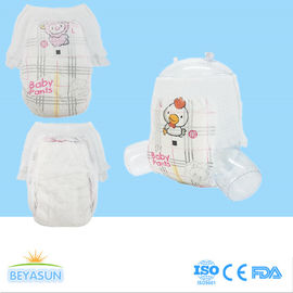 Non Woven Fabric Soft Baby Pull Up Pants With 3D Leak Prevention Channel