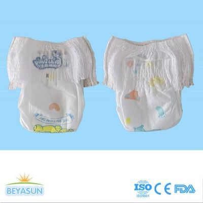 A Grade B Grade Ultra Thin Baby Pull Up Diapers With Magic Tape